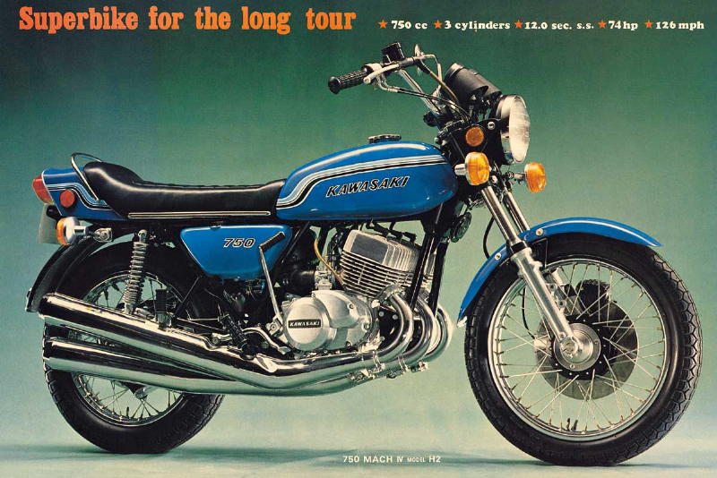 Kawasaki 750 H2 1972